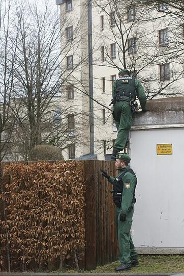 Bluttat in Sendling - die Bilder der Spurensuche am Montag