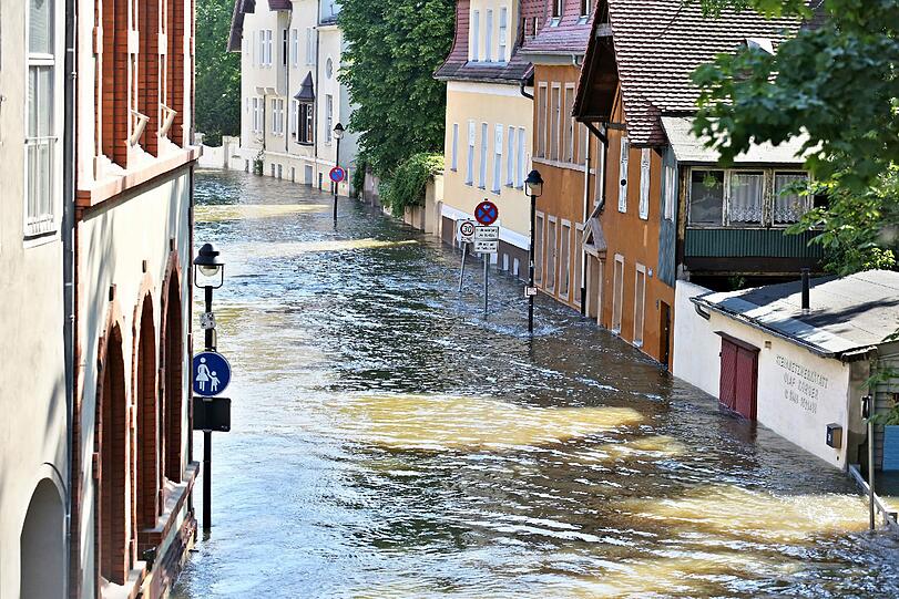 Halle, Bitterfeld: Hochwasser aktuell - Bilder aus den Katastrophengebieten in Sachsen und Sachsen-Anhalt
