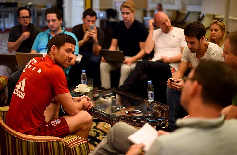 Die Bayern in der Wüste: Sehen Sie hier die besten Bilder des Trainingslagers in Doha.