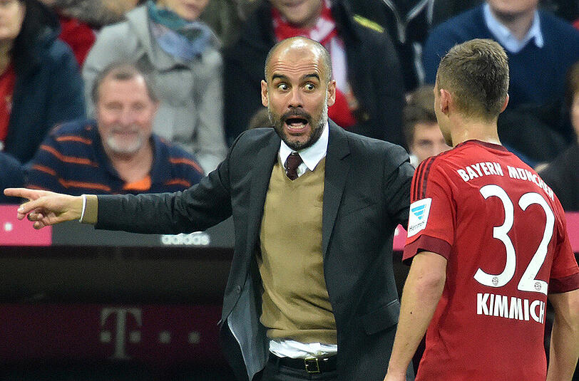 Pep Guardiola soll Interesse an Joshua Kimmich haben.