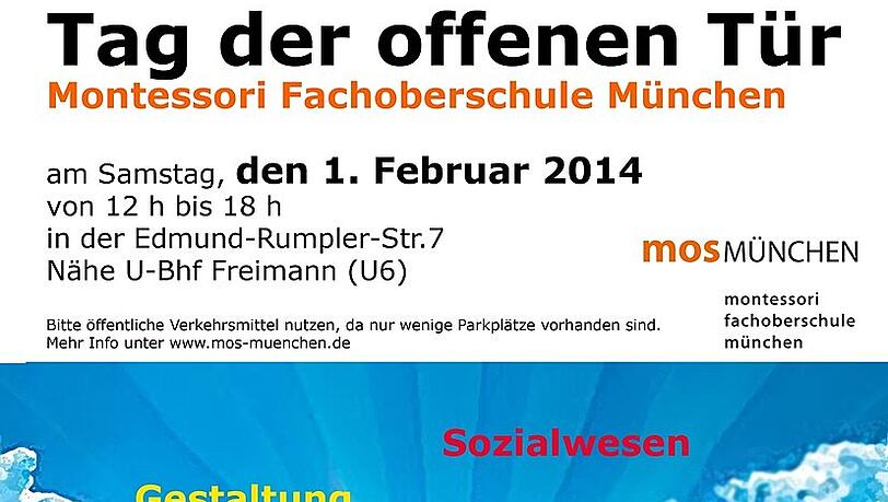 Sich informieren: beim Tag der offenen Tür. Sich informieren: beim Tag der offenen Tür.