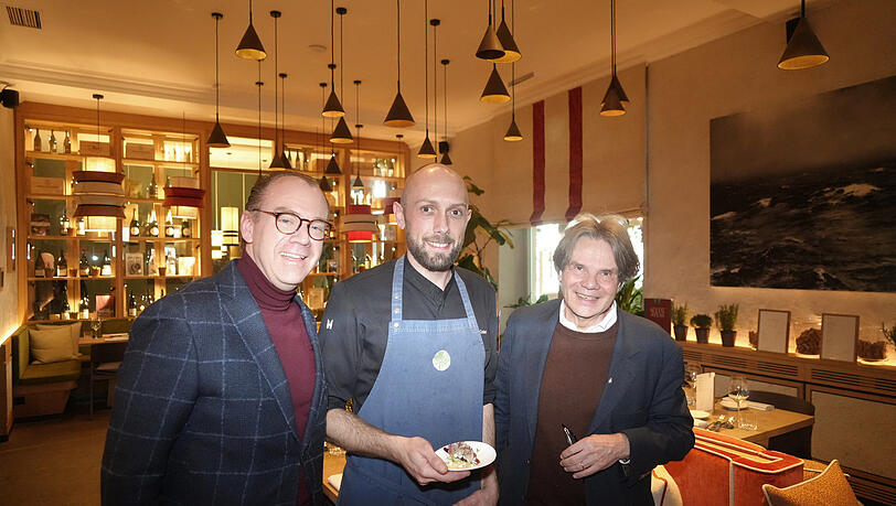 Mario Stock, Patric Geier und Michael Käfer (v.l.) im Green Beetle.