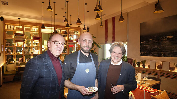 Mario Stock, Patric Geier und Michael Käfer (v.l.) im Green Beetle.
