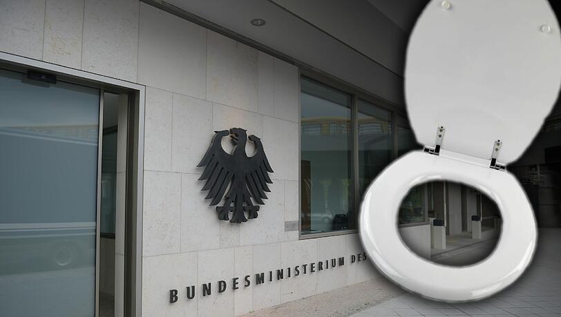Aus dem Neubau des Innenministerium wurden Teile der sanitären Einrichtung gestohlen. Aus dem Neubau des Innenministerium wurden Teile der sanitären Einrichtung gestohlen.