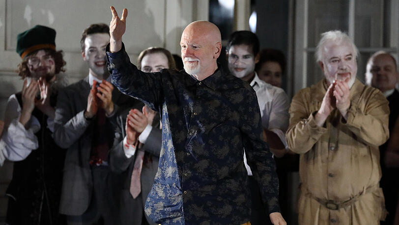 Brett Dean nach der Premiere von "Hamlet" im Nationaltheater. Brett Dean nach der Premiere von "Hamlet" im Nationaltheater.