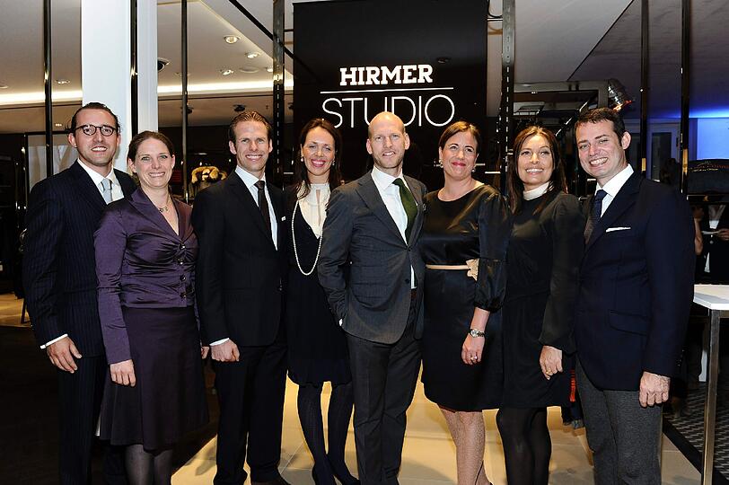 v.l.n.r.: Axel Kroder, Annette Hirmer, Ferdinand Hirmer, Katharina Hirmer, Ullrich Hirmer, Eva Hirmer, Christiane Hirmer, Dr. Christian Hirmer