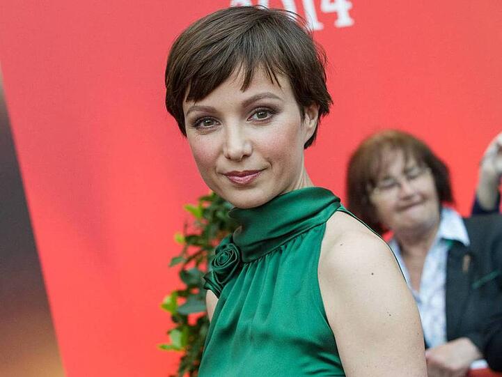 Die Österreicherin Julia Koschitz bei der Romy-Preisverleihung