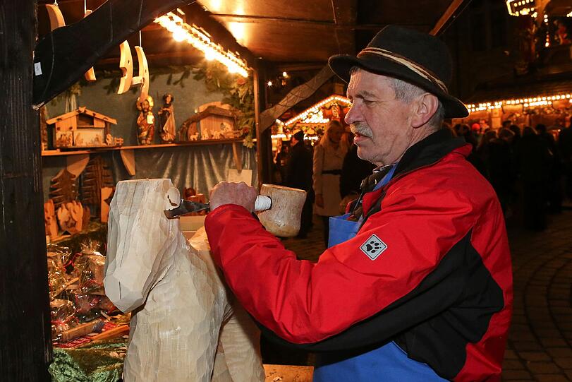 Bis 23.Dezember ist das "Weihnachtsdorf" in der Residenz geöffnet.