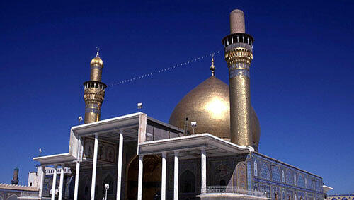 Askari-Moschee in Samarra/Irak, Foto: von Poser Askari-Moschee in Samarra/Irak, Foto: von Poser