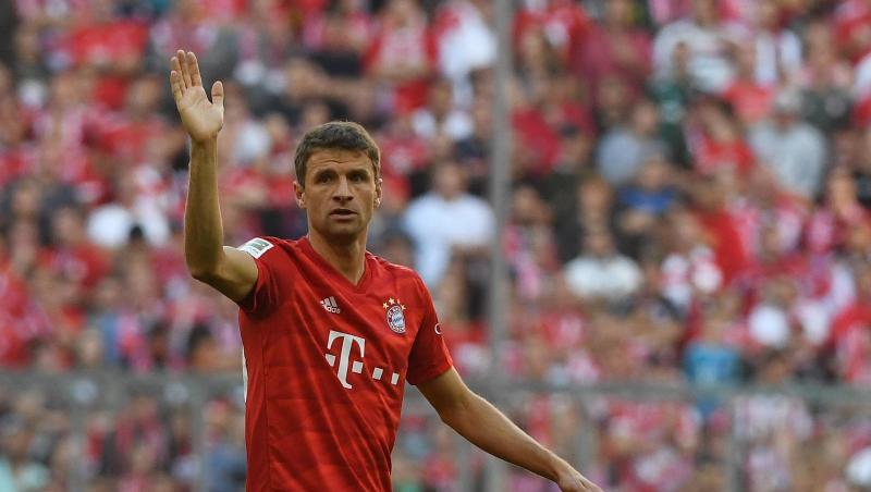 Steht vor seinem 500. Plfichtspiel im Bayern-Trikot: Thomas Müller. Steht vor seinem 500. Plfichtspiel im Bayern-Trikot: Thomas Müller.