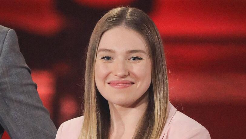 Bianca Heinicke während einer TV-Aufzeichnung im Jahr 2019. Bianca Heinicke während einer TV-Aufzeichnung im Jahr 2019.