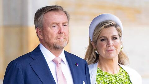 K&ouml;nig Willem-Alexander und M&aacute;xima dr&uuml;cken ihr Mitgef&uuml;hl aus.