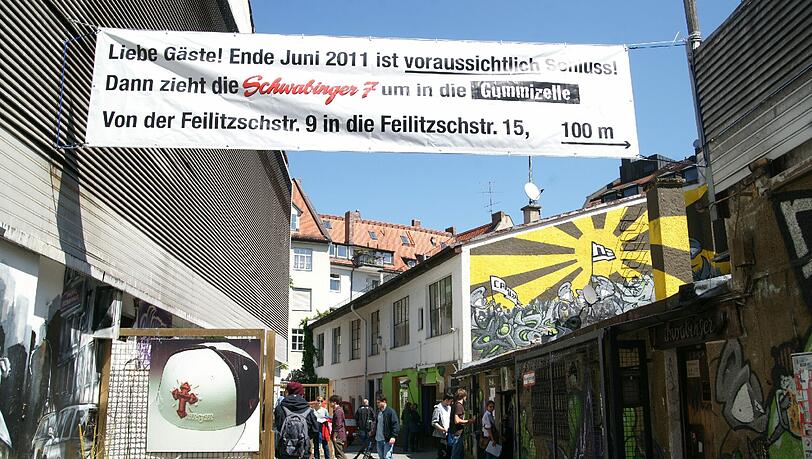 Nächste Station Gummizelle: Ende Juni zieht die „Schwabinger 7“ in die Feilitzschstraße 15. Nächste Station Gummizelle: Ende Juni zieht die „Schwabinger 7“ in die Feilitzschstraße 15.