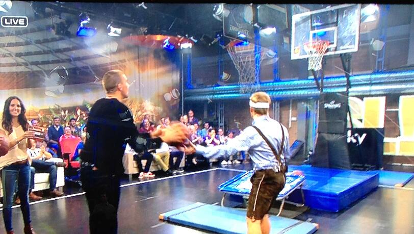 Steffen Hamann bei Sky. Steffen Hamann bei Sky.