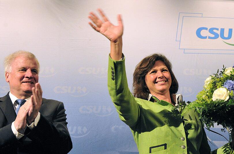 Ilse Aigner will die Nachfolgerin von Bayerns Ministerpräsident Horst Seehofer werden.