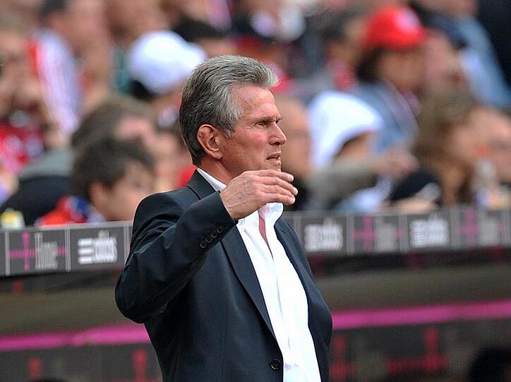 Abschied aus der Arena: Jupp Heynckes.