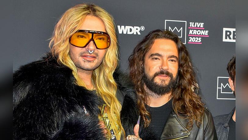 Bill und Tom Kaulitz auf dem roten Teppich. Bill und Tom Kaulitz auf dem roten Teppich.