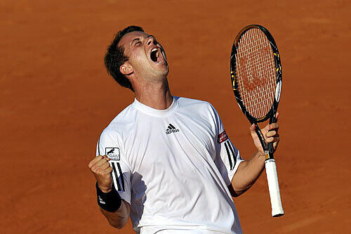 Der Sieg gegen Turnierfavorit Djokovic dürfte für Philipp Kohlschreiber das Spiel seines Lebens gewesen sein.
