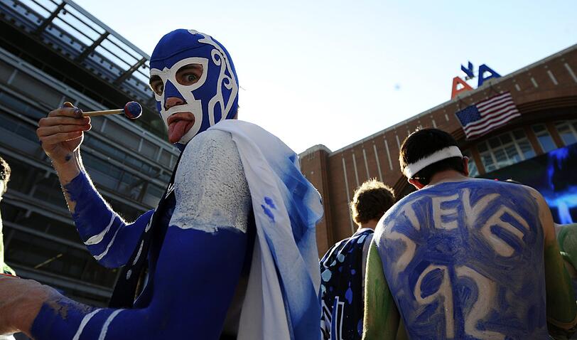 Auf die Fans der Mavericks ist Verlass: Sie peitschen ihr Team lautstark zum Sieg.