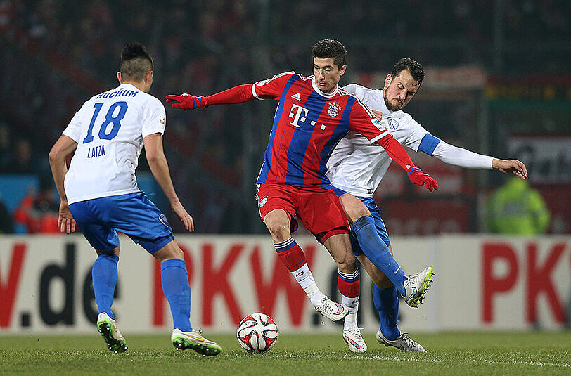 Bochum gegen Bayern - am Mittwoch im DFB-Pokal, hier im Januar 2015 bei einem Testspiel.