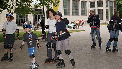 Bei gutem Wetter skaten die Blader kommenden Montag die Ost-Tour.
