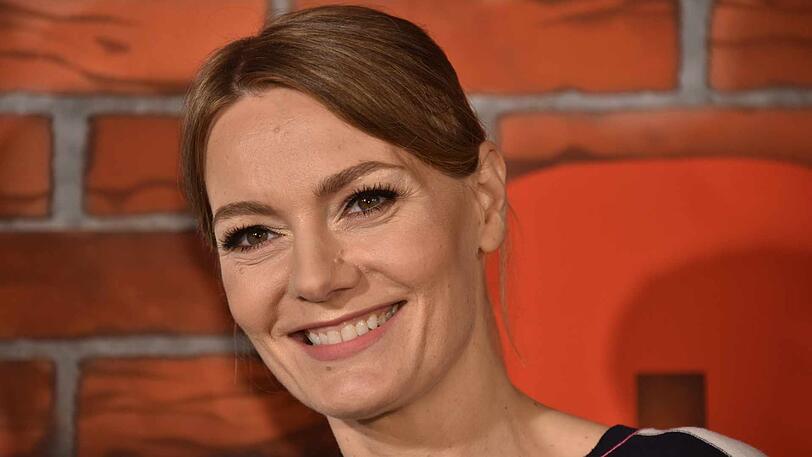 Martina Hill 2019 bei der Filmpremiere von Pets 2 in Köln.