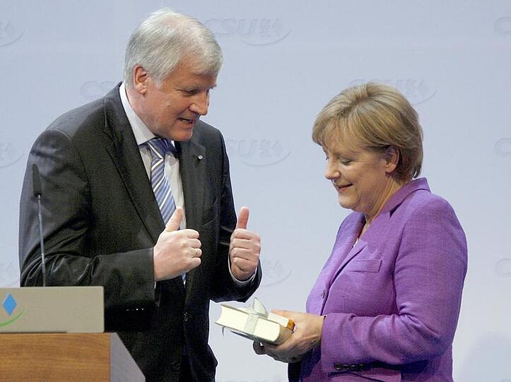 Horst Seehofer ärgert sich über die Koalitionspartner.