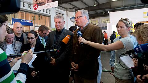 Reiter war damals am Bahnhof (Archivbild).