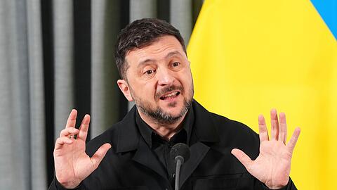 Selenskyj will vor Jahresende noch viel f&uuml;r eine Friedensregelung erreichen. (Archivbild)