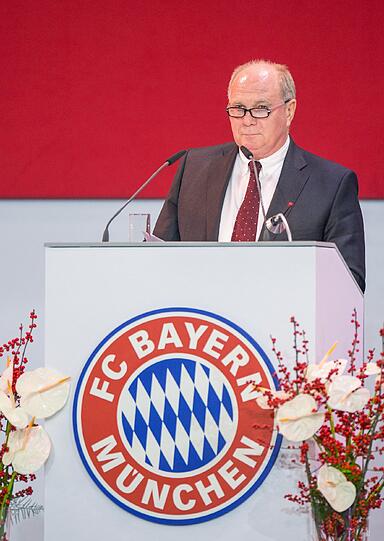 Bilder von der Jahreshauptversammlung des FC Bayern...
