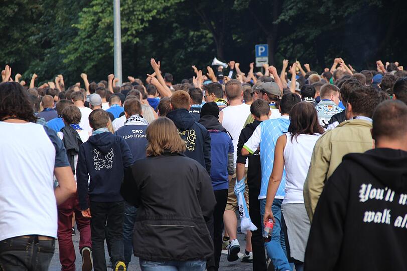 Sehen Sie hier weitere Bilder vor dem Amateurderby.