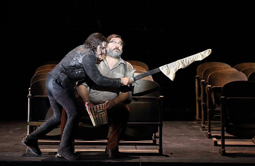 "Orlando paladino", inszeniert von Axel Ranisch im Prinzregententheater.