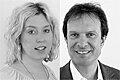 AZ-Redakteure Kimberly Hoppe und Arno Makowsky