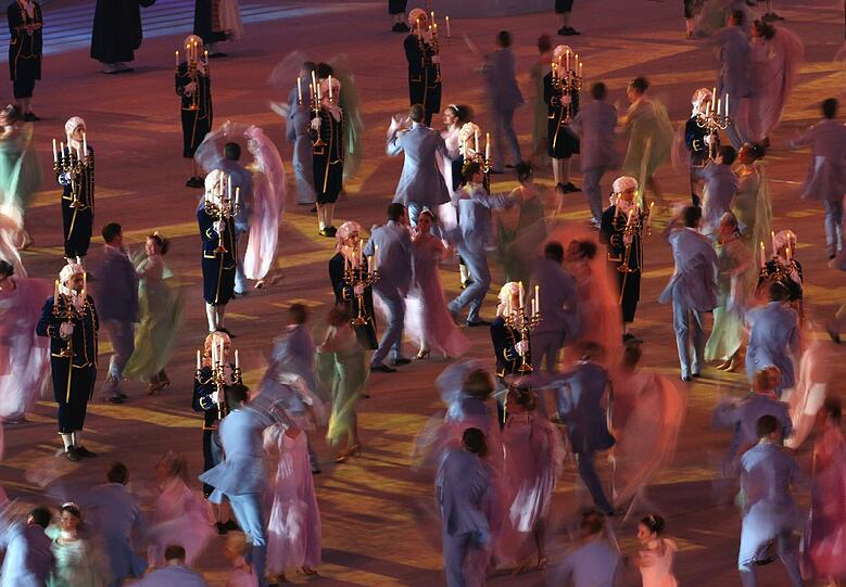 Weitere Bilder von der Eröffnungsfeier der Olympischen Spiele in Sotschi.