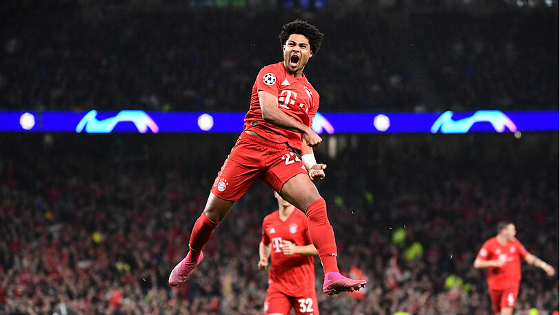 Was für ein Abend: Serge Gnabry traf vier Mal gegen Tottenham.
