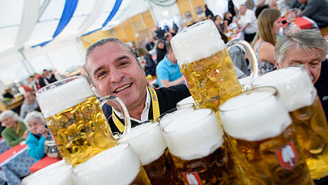 Am Freitag startet wieder die Truderinger Festwoche. (Archivbild)