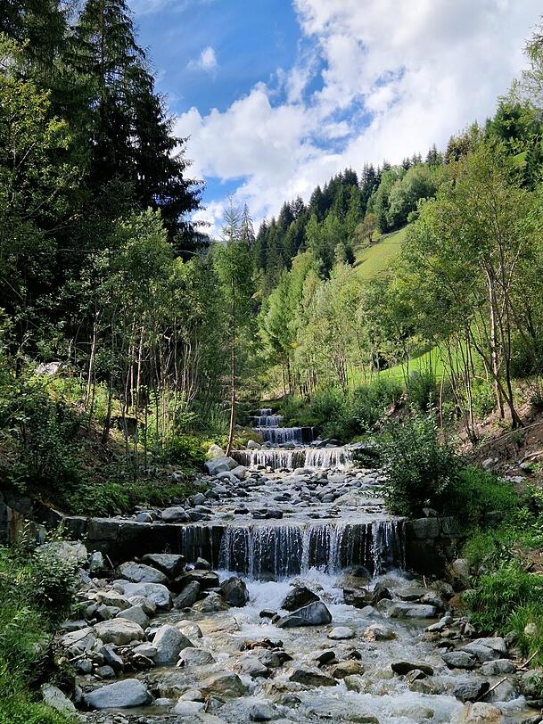 Wasserfall im Gsiesertal.