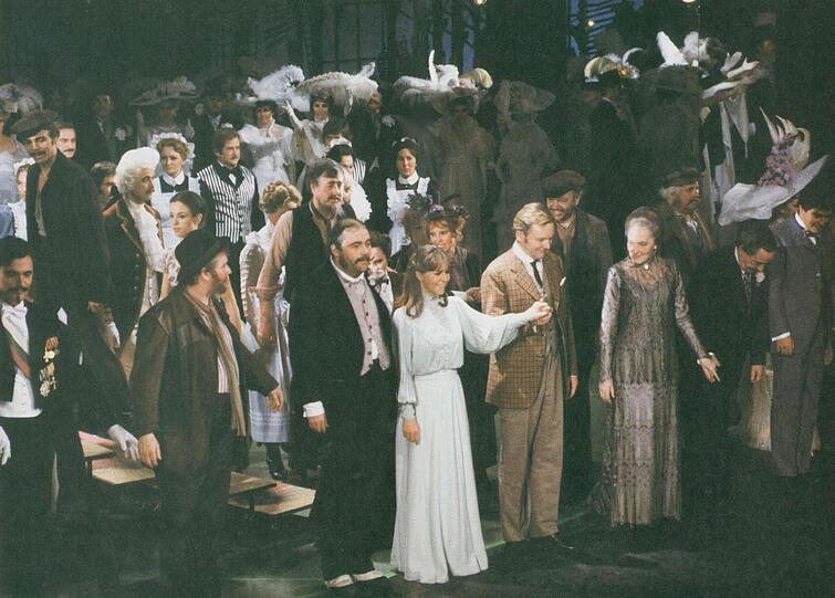 "My Fair Lady" mit Cornelia Froboess und Helmut Griem im Gärtnerplatztheater.