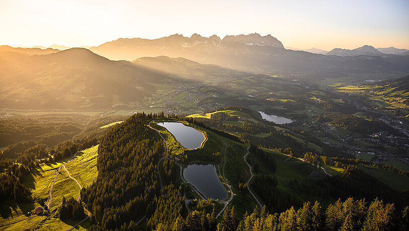 Eine atemberaubende Landschaft. Eine atemberaubende Landschaft.