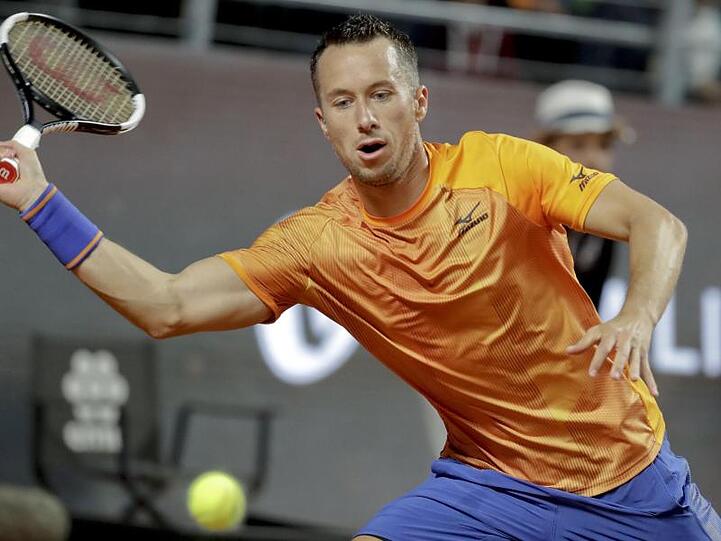 Hatte gegen Novak Djokovic in Rom keine Chance: Philipp Kohlschreiber.