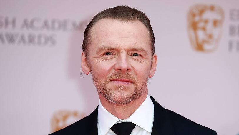 Simon Pegg bei einem Auftritt in London.