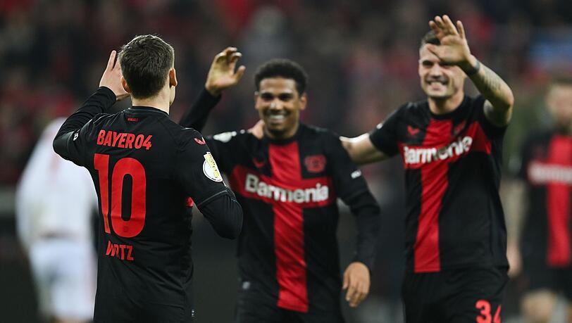 Leverkusen gewann das Halbfinale gegen die Fortuna souverän mit 4:0.