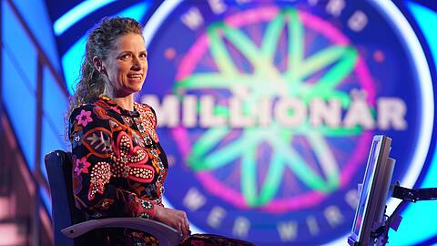 Bei "Wer wird Millionär?" spielt Dr. Christine Weiß um den Hauptgewinn