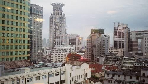 Die Stadt der Zukunft ist in China zu sehen. Die Stadt der Zukunft ist in China zu sehen.