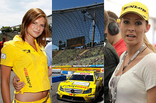 Die DTM zu Gast im Münchner Olympiastadion. Die besten Bilder des Event-Spektakels.