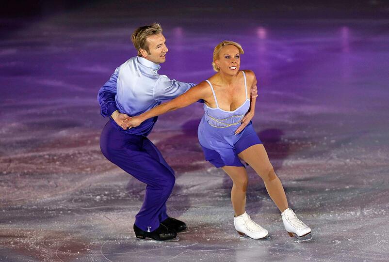 Die Bilder vom Eiskunstlaufen in Sotschi.