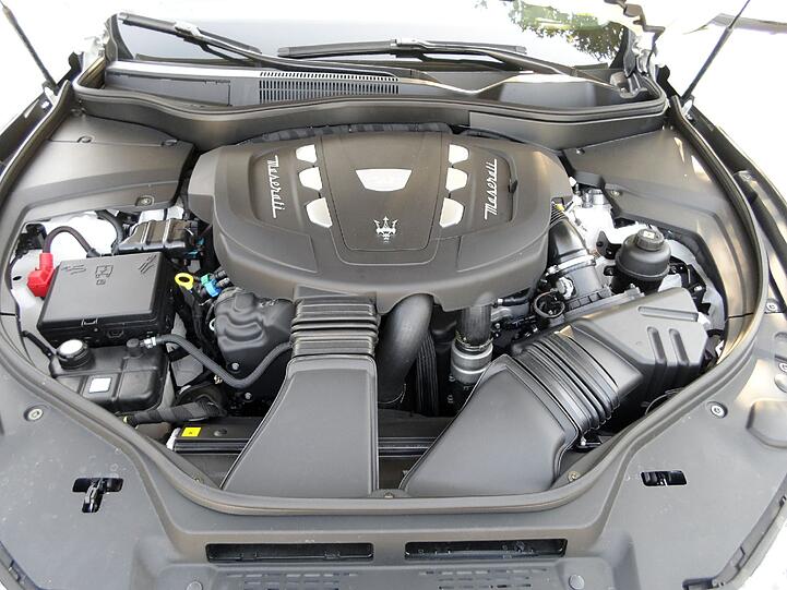 Potente Kraftquelle: Der Dieselmotor des Maserati Levante liefert 202 kW/275 PS an alle vier Räder.