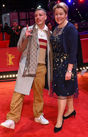 Felix Lobrecht und Franziska Giffey