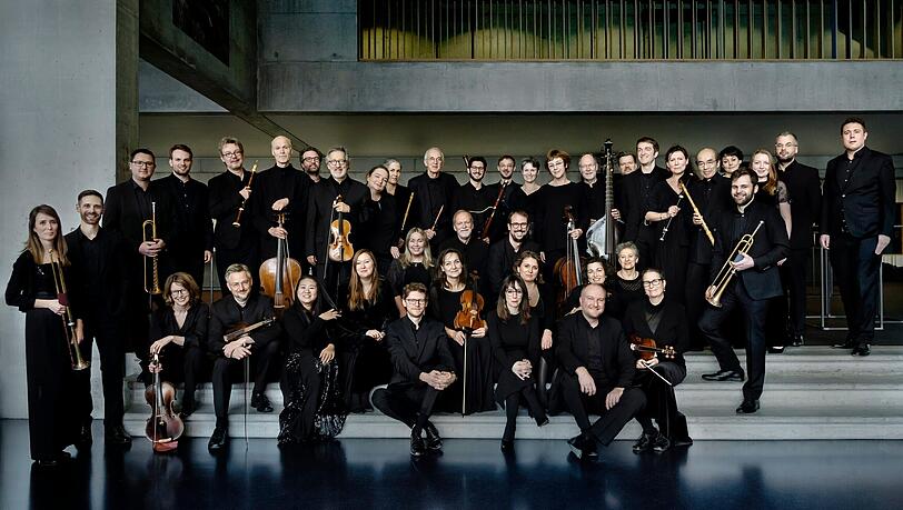 Chor und Orchester des Collegium Vocale Gent.