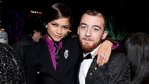 Zendaya und Angus Cloud auf einem Event im vergangenen Jahr.